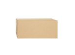 Wellpapp-Faltkartons, 1-wellig, 385 x 235 x 170 mm, braun