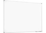 Whiteboard 2000 MAULpro, weiß kunststoffbeschichtet, Rahmen platingrau, 1200 x 1800 mm