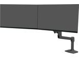 Monitorarm Ergotron LX Dual Direct 45-489-224, für 2 Monitore bis 25", bis 10 kg, schwenk-, neig- & höhenverstellbar, VESA, schwarz
