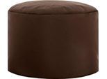 Hocker DotCom scuba®, für Sitzsack Swing, abwaschbar, Innenseite PVC-beschichtet, braun