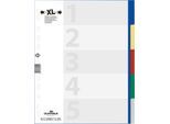 Durable PP-Register, 5 Blätter, überbreit