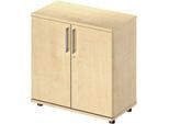 Schäfer Shop Genius Flügeltürenschrank TETRIS WOOD, 2 OH, Höhe inkl. Gleiter, B 800 mm, Ahorn-Dekor