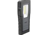 ANSMANN WL400R Slim LED Arbeitsleuchte, 400 Lumen, IP65, Stoßfest, Li-Po Akku, Magnetfuß, Gürtelclip, schwarz