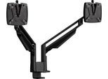 2-fach-Monitorarm Novus CLU Duo C, bis 27″, Tischhalterung, schwenk-/höhenverstellbar, schwarz