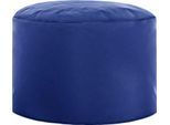 Hocker DotCom scuba®, für Sitzsack Swing, abwaschbar, Innenseite PVC-beschichtet, dunkelblau