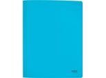 Leitz® Schnellhefter Recycle, Format A4, bis zu 250 Blatt, Heftmechanik, Blauer Engel, Recyclingkarton, blau