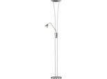 LED-Deckenfluter, nickel-matt