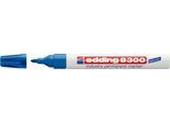 edding 8300 industry permanent marker, blau, 10 Stück