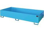Regalwanne Typ RW/RW 2700-3, ohne Gitterrost, blau RAL5012