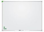 Franken Whiteboard U-Act!Line®, Hoch- & Querformat, lackiert, magnethaftend, recycelbar, mit Ablageschale, B 1600 x H 1200 mm