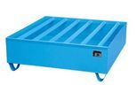 Profilwanne PW gem. StawaR, für 4 Fässer, 410 l, 86 kg, blau
