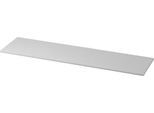 Abdeckplatte TOPAS LINE, für Regale und Schränke, B 1605 mm, lichtgrau