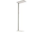 LED-Stehleuchte Dotlux "Assist" 2.0, stufenlos dimmbar, L 610 x B 288 x H 1968 mm, silber