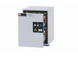 Sicherheitsunterbauschrank Typ 90 asecos UB-S-90, Schublade, Front Lichtgrau, B 593 x T 600 x H 800 mm