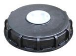 Schraubdeckel für IBC für Elektrische Fass- und IBC-Pumpen CEMO, DN 150, mit 2" IG, Dichtung TPE