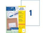 AVERY Zweckform 3478-200 Universal-Etiketten, ultragrip, 210 x 297 mm