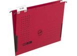 ELBA chic® ULTIMATE Hängetasche, für Formate bis DIN A4, Recyclingkarton, 25 Stück, rot