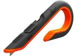 Kartonöffner Slice, Länge 4,1 cm, 3-stufig, manueller Einzug, orange