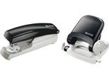 LEITZ® Bürolocher 5005 + Heftgerät 5500 SET, schwarz