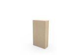 Schäfer Shop Genius Flügeltürenschrank TETRIS WALL, 5 Ordnerhöhen, Türanschlag rechts, B 1000 x T 440 x H 1880 mm, Ahorn-Dekor