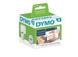 DYMO LabelWriter Mehrzweck-/Namens-Etiketten, permanent, 70 x 54 mm, 1 x 320 Stück, weiß