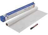 Magic Charts Legamaster, für Flipcharts, kariert, selbstklebend & beschreibbar, inkl. Permanentmarker, L 800 x B 600 mm, 100 % recyclingfähig, Polypropylen, weiß, 25 Blatt