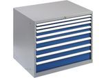 Werkzeugschrank WSK 5408-8L, 8 Schubladen, 800 mm hoch