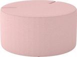 Nowy Styl Sitzpouf Tri.Ply M, modular, Blazer-Stoff, ø 85 cm, rosa