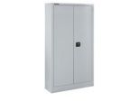 Schäfer Shop Select Aktenschrank, abschließbar, Höhe 1585 mm, Breite 800 mm, weißaluminium RAL 9006