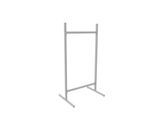 Variabo Leerregal, Grundfeld, doppelseitig, L 1000 x H 2000 mm
