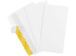 Schäfer Shop Genius Briefumschläge, DIN lang, ohne Fenster, Haftklebung, Papier, weiß, 100 Stück