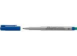 Marker Faber-Castell Multimark, inkl. Spezialradierer, blau, M, non-permanent
