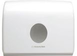 Kimberly-Clark® Handtuchspender Aquarius 6956, kleine Ausführung, Einzelblattentnahme, B 287 x T 142 x H 159 mm, weiß