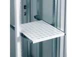 Fachboden (19"), für Server-Schrank, ausziehbar, 500 mm tief, Lüftungsschlitze