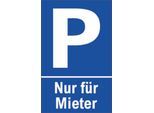 Parkplatzschilder, Nur für Mieter