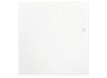 Franken Glastafel, magnethaftend, Wandmontage im Hoch- & Querformat, Sicherheitsglas, reinweiß, 1200 x 1200 mm
