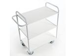 Bürowagen ohne Wände, 800 x 500 mm, Tragkraft 150 kg