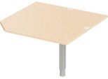 Schäfer Shop Select Verkettungsplatte PLANOVA ERGOSTYLE, CAD, B 1000, Fuß, Ahorn-Dekor