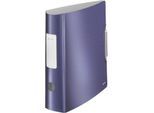 LEITZ® Ordner Active Style, DIN A4, Rückenbreite 82 mm, titan blau