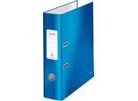 LEITZ® Ordner WOW 1005, DIN A4, Rückenbreite 80 mm, blau