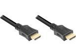 Anschlusskabel HDMI 10m, Stecker vergoldet