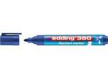 edding 380 Flipchart-Marker, Rundspitze, blau, 10 Stück
