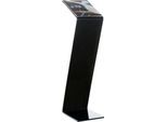 Bodenaufsteller, Plexiglas, B 220 x T 300 x H 850 mm, schwarz
