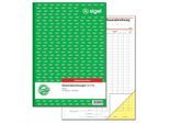 Kassenabrechnung Sigel SD006, selbstdurchschreibend, DIN A4, 2 x 40 Blatt