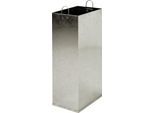 V-Part Inneneimer für modulares Abfalltrennsystem, verzinkt, ausziehbare Griffe, B 207 x T 294 x H 641 mm, 60 Liter