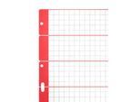 LEITZ® Karton Register, zur freien Verwendung, mit Rasteraufdruck