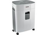 Aktenvernichter Dahle PaperSAFE® 240, Partikelschnitt 4 x 12 mm, P-4, 25 l, 1-10 Blatt Schnittleistung, mit Rollen, grau