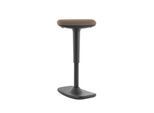 Nowy Styl Stehhocker Timmi, Polyurethanschaum-Polster, Anti-Rutsch, Höhenverstellung, H 515-745 mm, schwarz/beige meliert