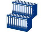 LEITZ® Ordner 1015, DIN A4, Rückenbreite 52 mm, 20 Stück, nachtblau