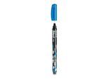 Tintenroller Pelikan Inky, blauschreibend, Strichbreite 0,5 mm, Tintenreglersystem & Sichtfenster, Kappenverschluss, Kunststoff, blau